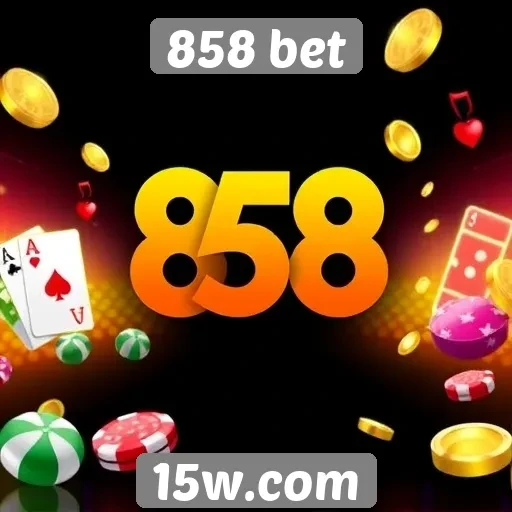 Variedade de jogos disponíveis na plataforma 858 bet